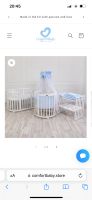 Comfortbaby 7 in 1 babybett Betthimmel blau Hessen - Offenbach Vorschau