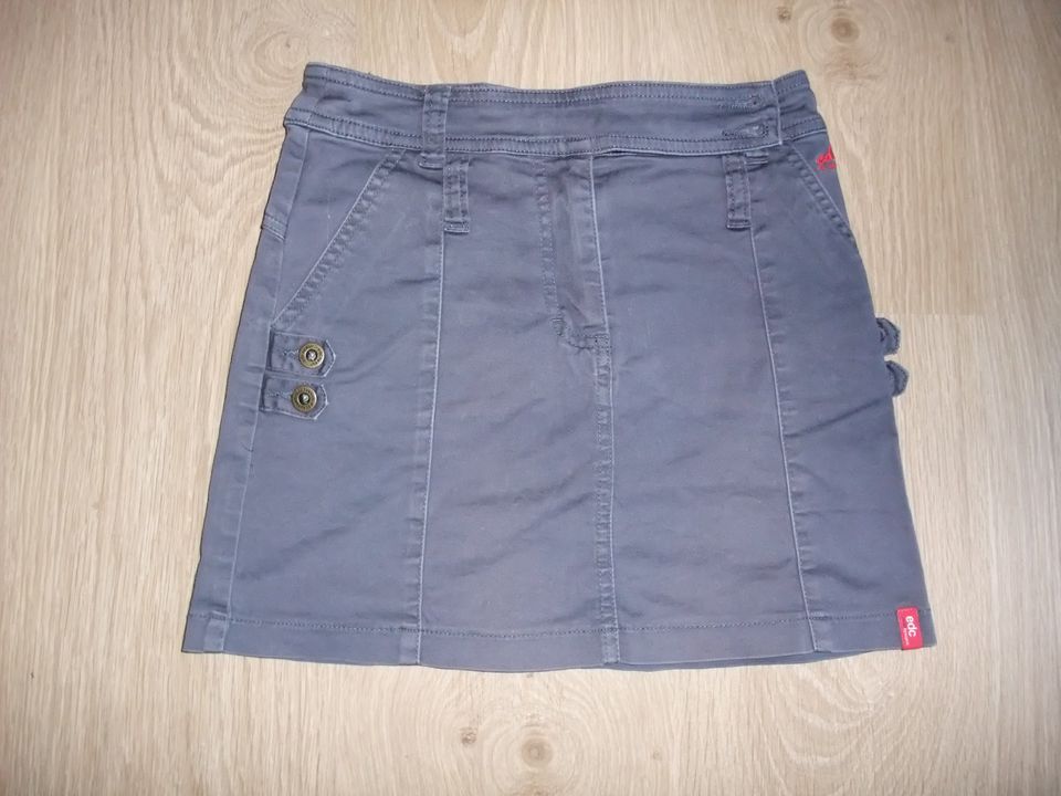 Jeans - Rock Gr. 146 grau anthrazit - edc - 8,50 € in Centrum