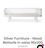 Original Oliver Furniture Wood Bettsofa weiß NP 1029€ Wandsbek - Hamburg Wellingsbüttel Vorschau