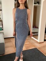 Midikleid Neu Bershka XS - S Sommer Kleid Strick mit Schlitz Bayern - Rosenheim Vorschau