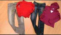 2 Damen Sets Jeans Hosen "S.Oliver" Gr.36/S & Oberteile Pullis Niedersachsen - Hameln Vorschau
