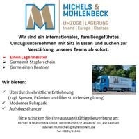 Lagermeister als Minijob Essen - Rellinghausen Vorschau