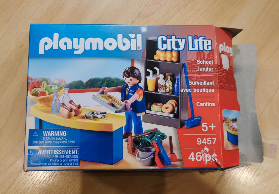 PLAYMOBIL City Life 9457 Hausmeister mit Kiosk in Bünde