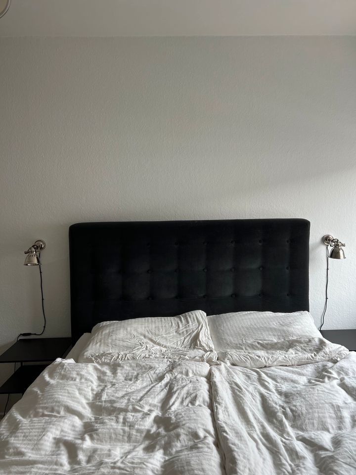 Ikea Bett Kongsfjord 160x200 Dunkelgrau Boxspringbett in Bremen