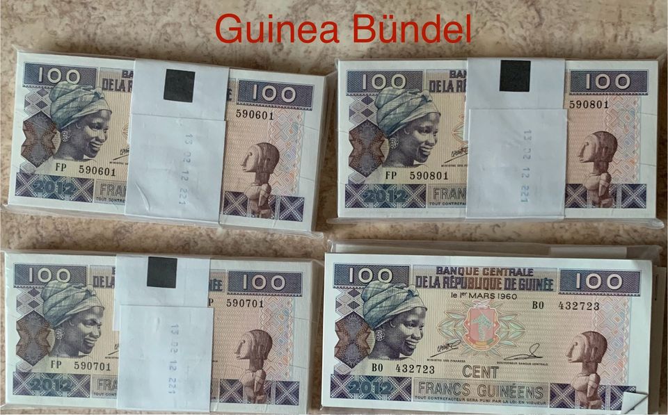 Verschiedene Länder Bündel Banknoten in Dillenburg