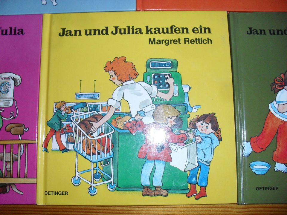 Margret Rettich, Jan und Julia- 5x - nostalgische Bilderbuchreihe in Bacharach