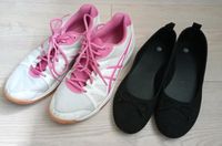 Schuhe Gr. 39 Asics Turnschuhe & schwarze Ballerinas Nordrhein-Westfalen - Siegen Vorschau