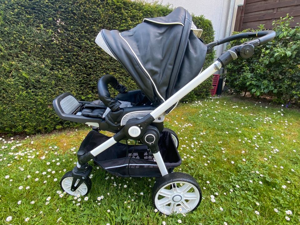 Teutonia Kombi Kinderwagen 3 in 1  mit Zubehör in Wachtberg