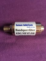 Braun Bandsperrfilter KDG NIF 87-518  Antennentechnik SAT Kabel Berlin - Treptow Vorschau