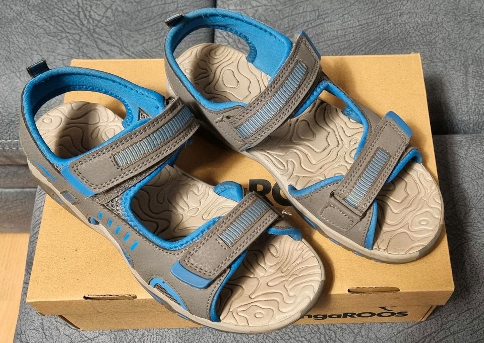 Kinder-SANDALEN K-Logan von KangoROOS, grau/blau, Gr. 37 sehr gut in Kaiserslautern