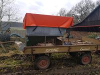 Bruns Plattformwagen mit Silo zu verkaufen Niedersachsen - Ovelgönne Vorschau