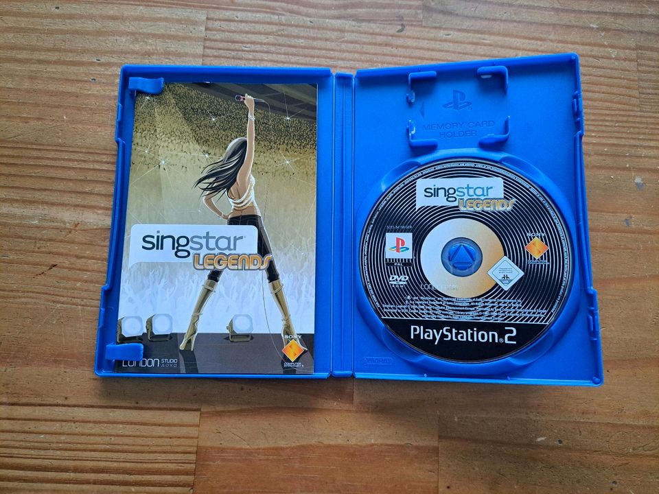 Playstation 2 Singstar Spiele mit 3 Mikrofonen in Nauort