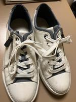 MUSTANG Sneaker in Weiß/Grün Gr. 37 Hamburg-Nord - Hamburg Winterhude Vorschau