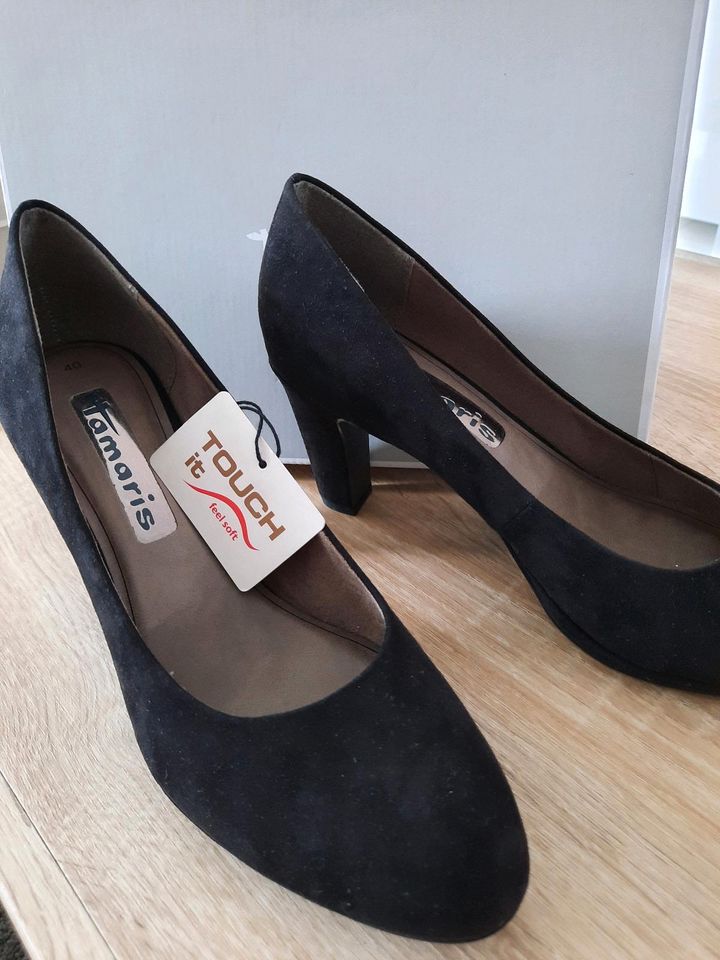 Tamaris schwarze Pumps in Coesfeld