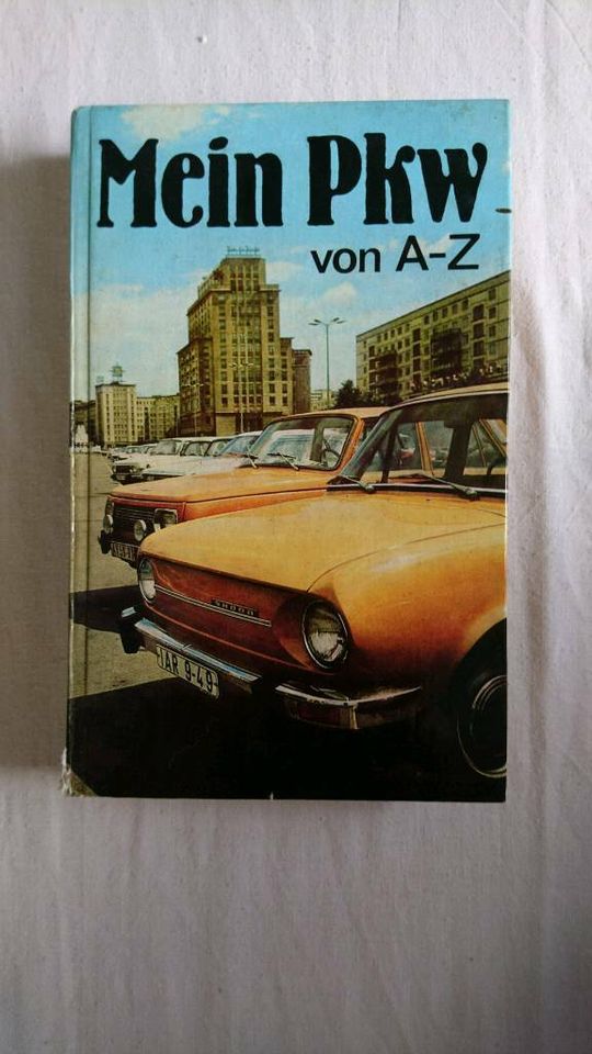 Trabant Kübel 601 Buch "PKW von A-Z Org DDR in Barleben