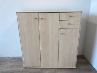 #A Geschirrschrank hell Holz Kommode Sideboard Schrank Flur Diele Sachsen - Burgstädt Vorschau