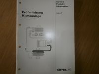 Opel  ASTRA - F  Prüfanleitung   Klimaanlage  1993 Baden-Württemberg - Bretzfeld Vorschau