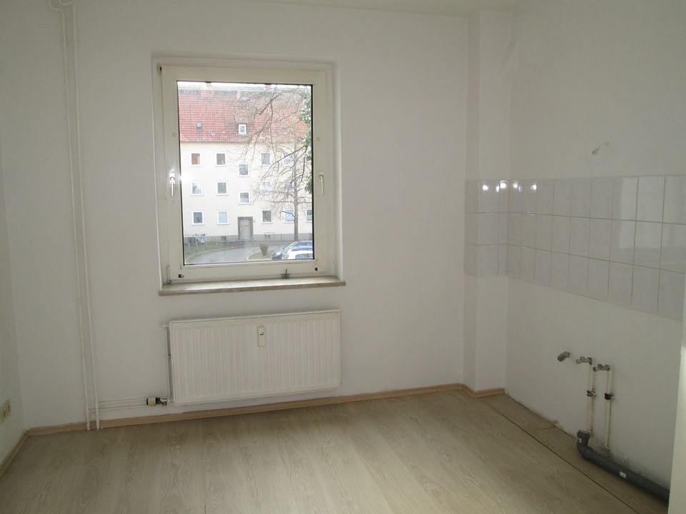 Große 2-Zimmer-Wohnung mit Badewanne in Salzgitter