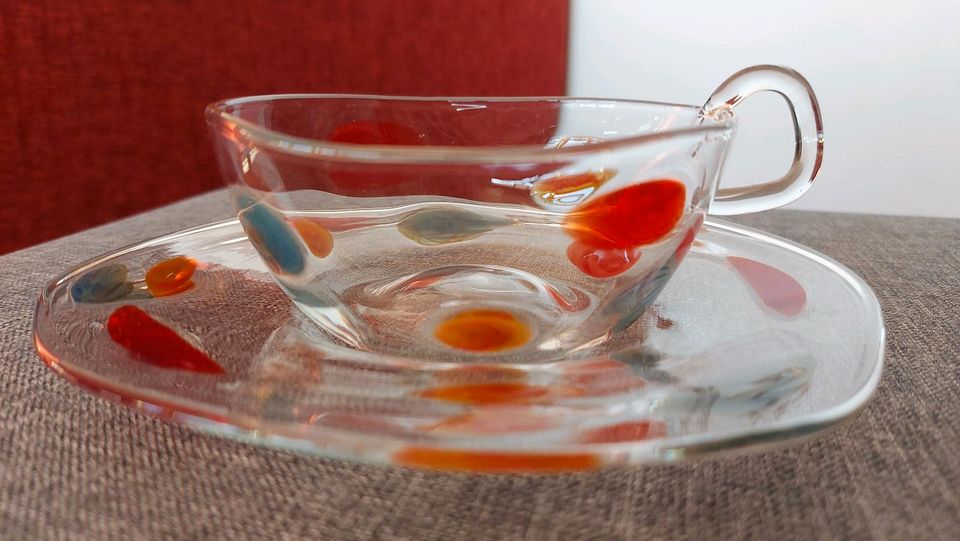 NEU -  Massimo Lunardon Teetassen, italienisches Glasdesign in Freiburg im Breisgau