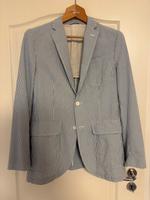 Ralph Lauren • 38R • Blau/Weiß-Streif Seersucker • Jackett/Blazer Altona - Hamburg Groß Flottbek Vorschau