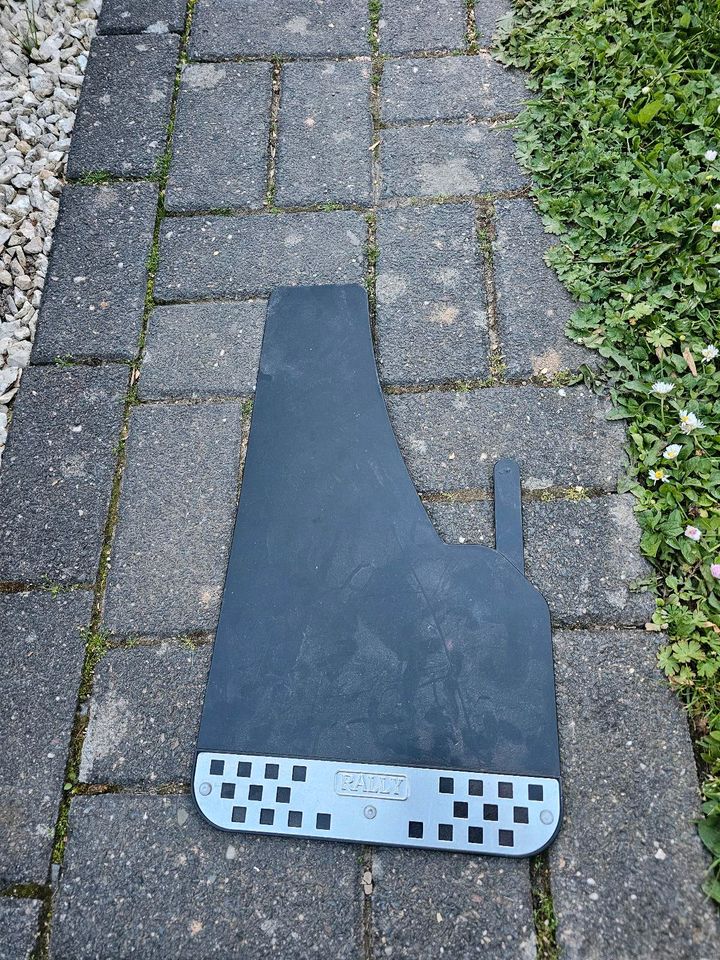 Rally Mudflap Schmutzlappen Set schwarz in Langerwehe