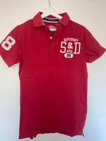 Superdry Herren Shirt rot S Poloshirt Polohemd Hamburg - Harburg Vorschau