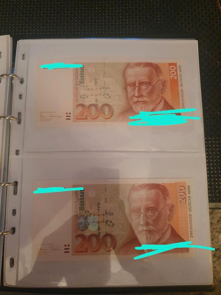 *** Deutsche Mark Banknoten Sätze Komplett *** in München