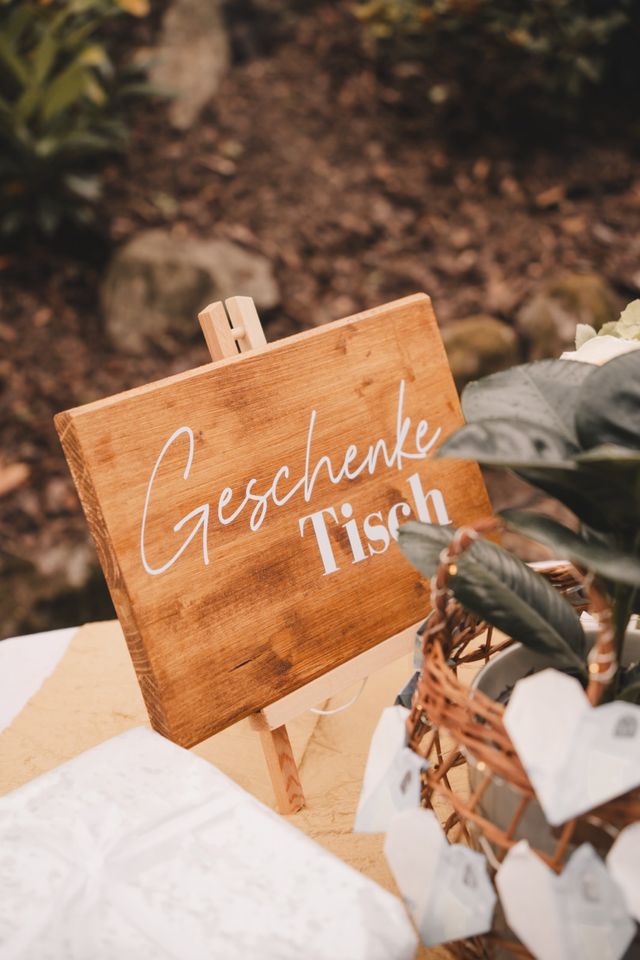 LEIHEN | Hochzeit | Schild | Sitzplan | Traubogen | Tischnummern in Kappelrodeck