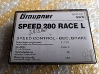 Graupner Speed 280 plus Race L, neu, Best. Nr. 6378 München - Schwanthalerhöhe Vorschau