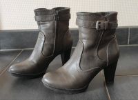 Damen Stiefeletten in grau. Größe 36. Top! Hessen - Nidda Vorschau