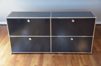 USM HALLER Sideboard L mit 4 Klappen graphit schwarz Hessen - Steinau an der Straße Vorschau