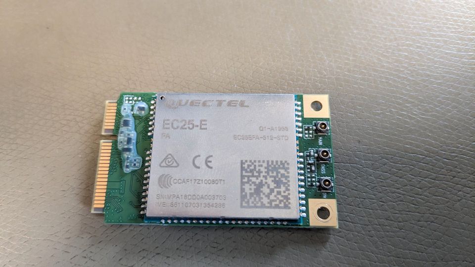 Funkmodule 4G - LTE Quectel EC25-E Mini PCIe in Grafling