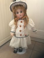 Puppen Kleid mit Haube für eine ca. 45 cm große Puppe Bru Jumeau Bayern - Untermeitingen Vorschau