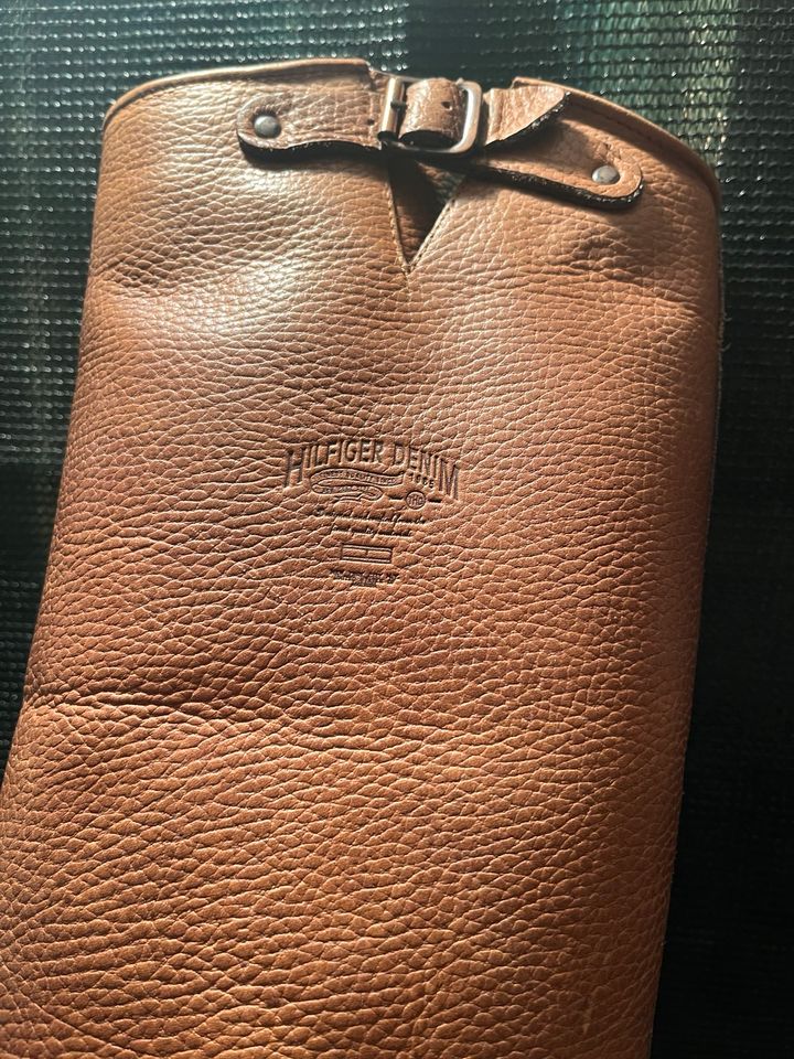 Derbe Stiefel Tommy HILFIGER DENIM cognac Gr. 40 KULT in Lübeck