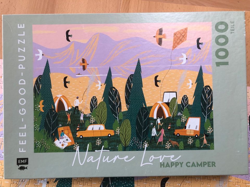 Puzzle 1000 Teile Happy Camper Nature Love Feel Good Puzzle in Rostock