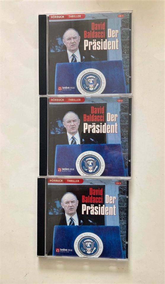 DAVID BALDACCI - Der Präsident 3 CDs Hörbuch in Rot am See