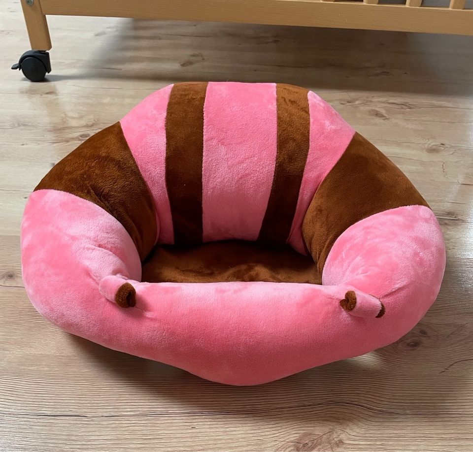 Baby Sitzkissen Sitzsack rosa in Bad Kötzting