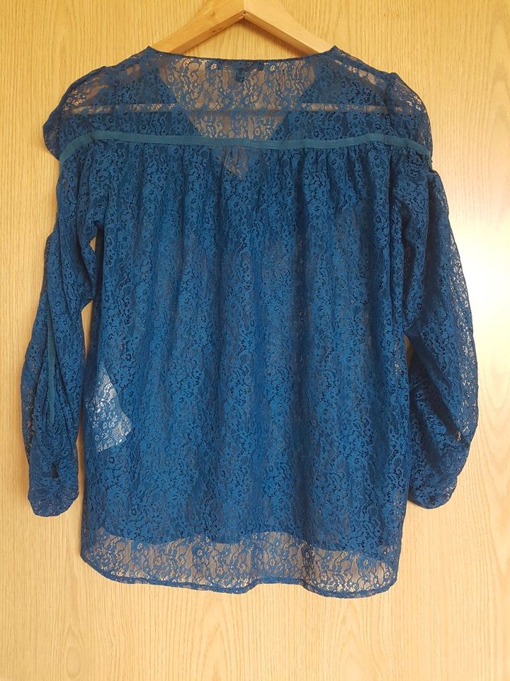 Bluse von Maje Gr. S/M (2) Farbe: Blau in Düsseldorf