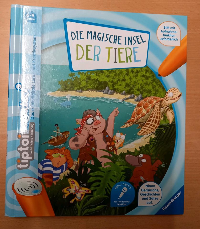 Tiptoi - Die magische Insel der Tiere, neuwertig in Lippetal