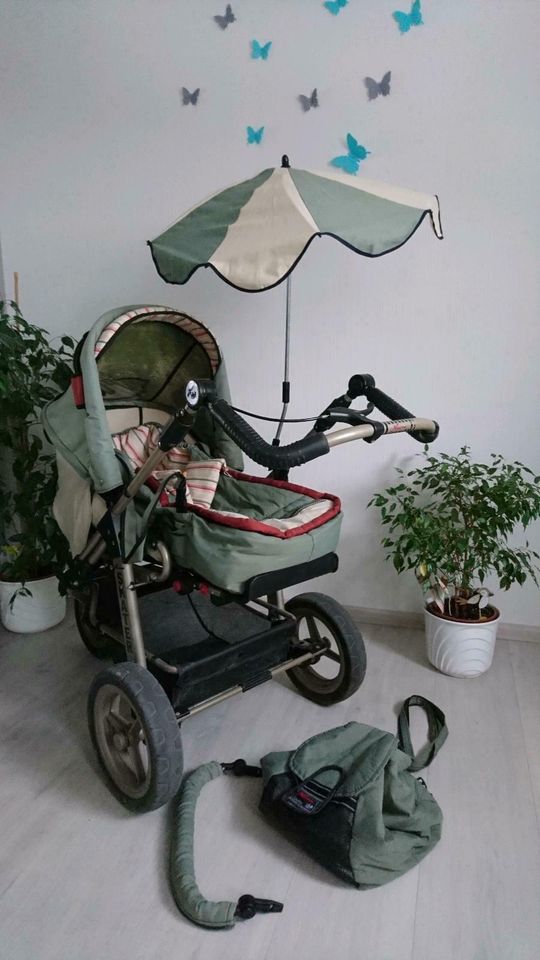 Hartan, Skater X, Kinderwagen, mit viel Zubehör, Kombi in Herbstein