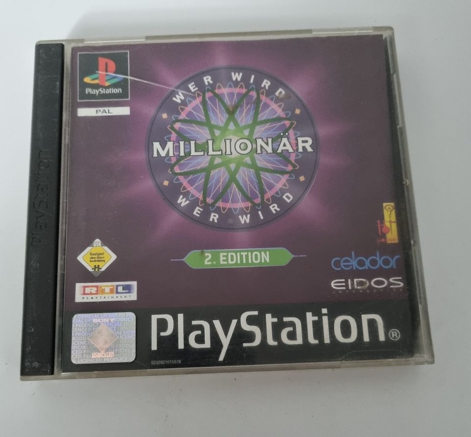 WER WIRD MILLIONÄR 2. EDITION - PS1 - PSX -  PLAYSTATION 1 in Herbolzheim