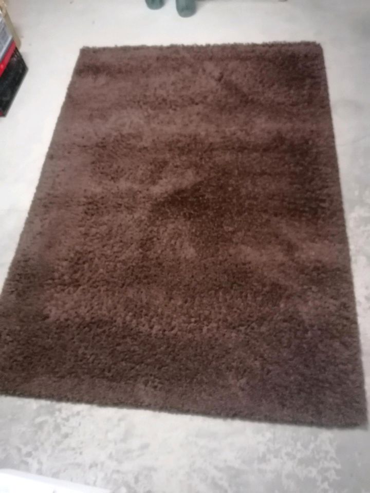 Teppich Langflor braun. 160×230cm. in Hörstel
