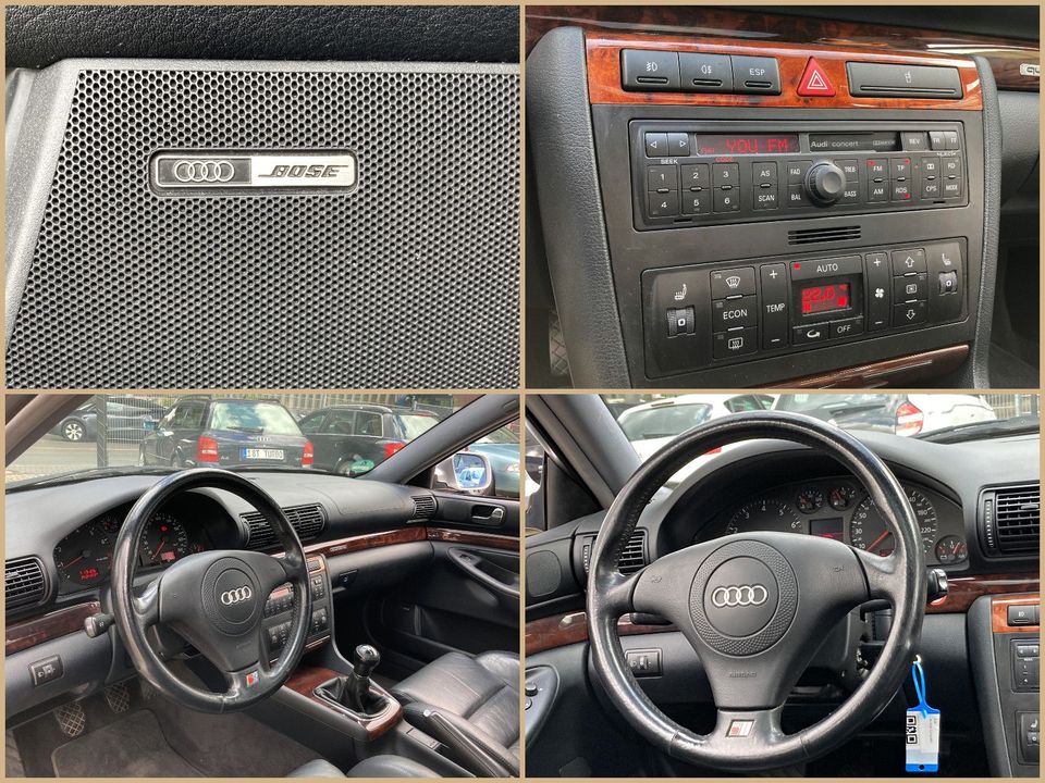 Audi A4 B5 2.8 quattro Avant TÜV Neu Leder BOSE GSD in Herborn