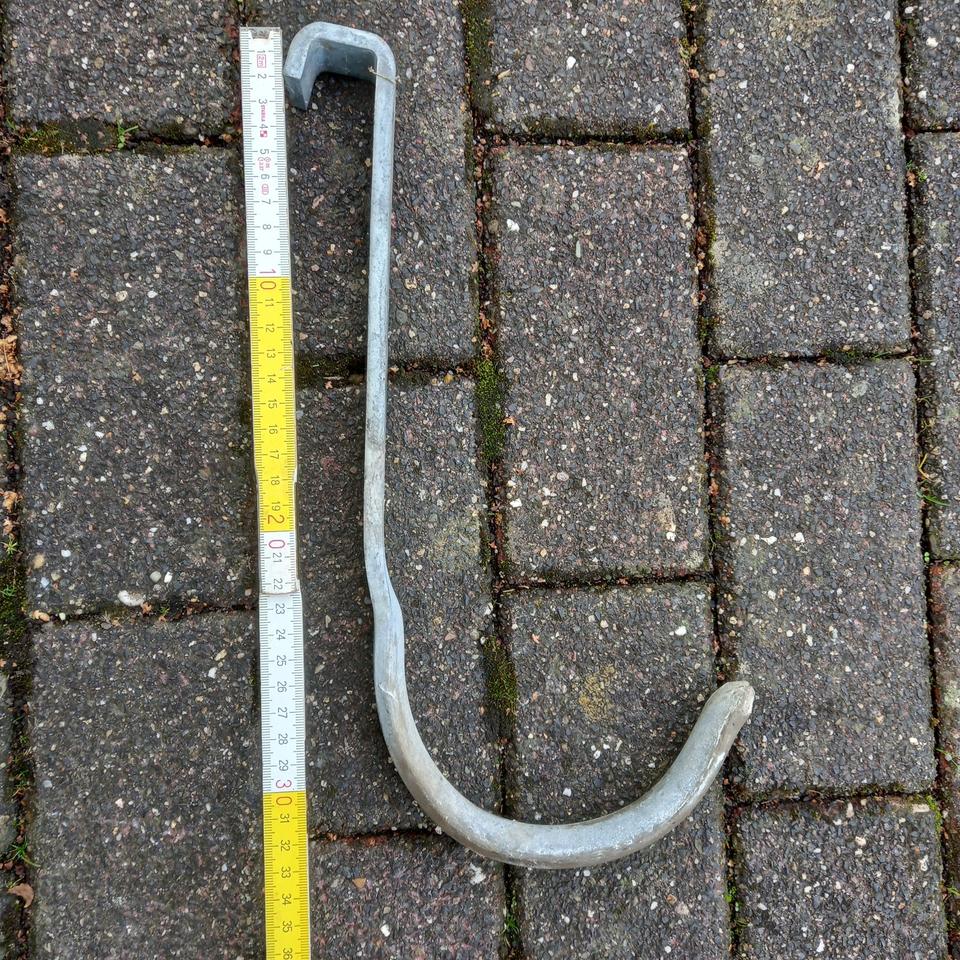 Dachhaken für Leiter- Schieferdach aus Stahl verzinkt 18 Stück in Bad Brambach