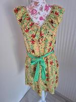 Vila Kleid Gr. M gelb Blümchen Baden-Württemberg - Ketsch Vorschau