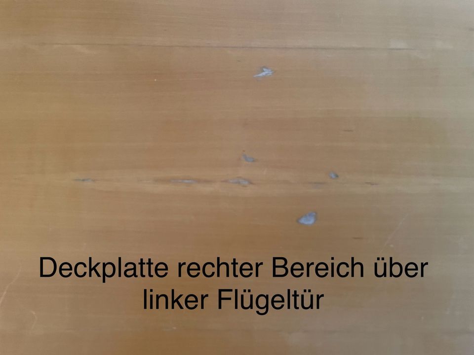 Sideboard - Kommode - Schrank - Holz - Birne - Schwarz in Jork