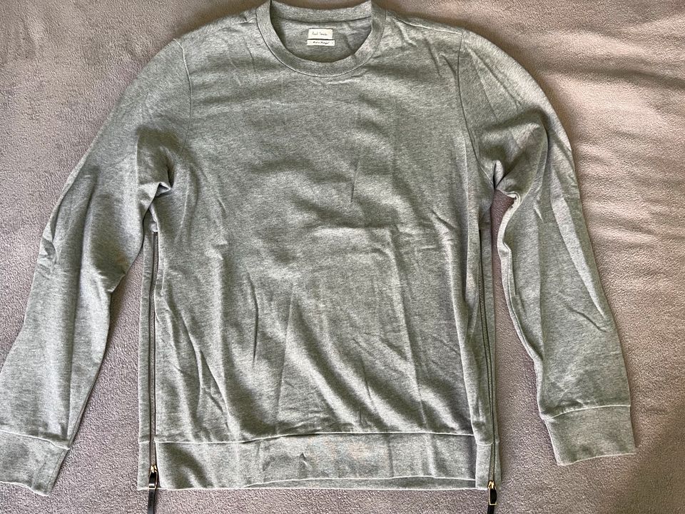 Paul Smith Sweatshirt mit Reißverschlüssen, grau XL in Berlin