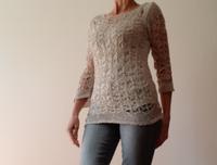Pulli Häckelpulli, Gr. S/M, beige, Rinascimento Bayern - Freilassing Vorschau