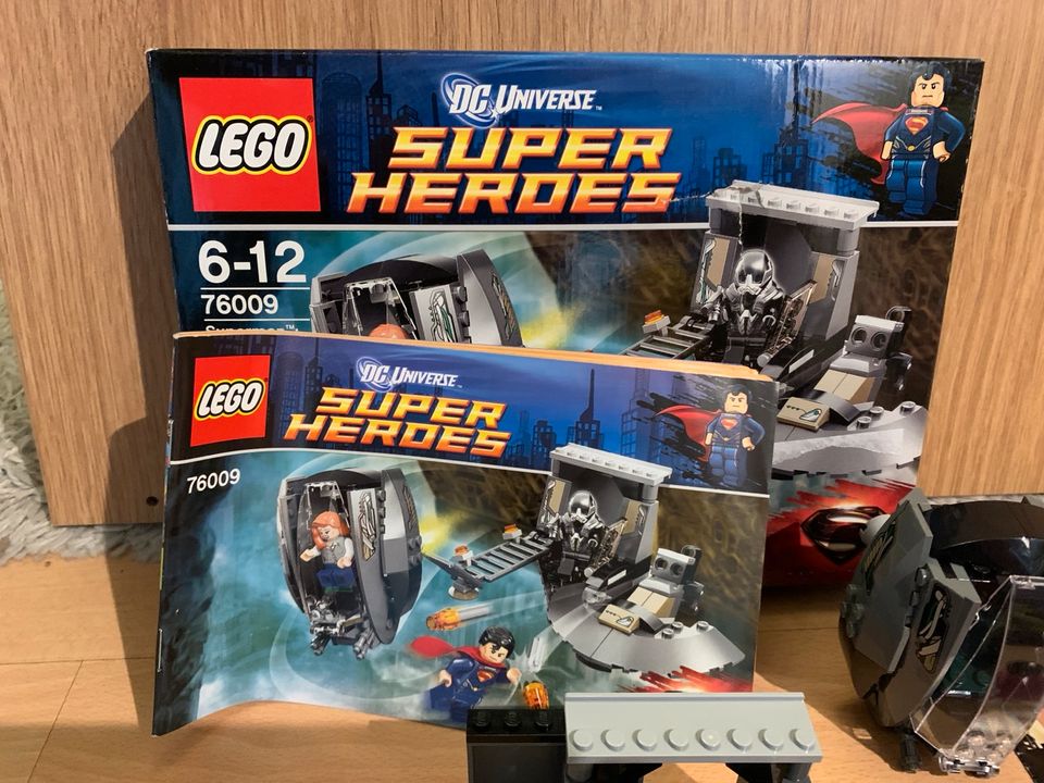 Lego Superman 76009 Black Zero Escape Superman DC mit OVP BA in Poggensee