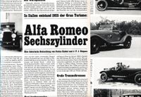 Alfa Romeo Sechszylinder - Historie - Bericht Niedersachsen - Verden Vorschau